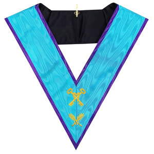 2025 COLLIER DE REGALIA MAÇONNIQUE DE MEMPHIS MISRAIM RITE DEUXIÈME GARDE - Product Image 4