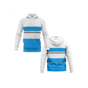 Sudadera con Capucha Sublimada en Blanco Bordada de Invierno al por Mayor, Impresión Personalizada, Sudadera Unisex con Bolsillo de Felpa Suave Informal - Product Image 5