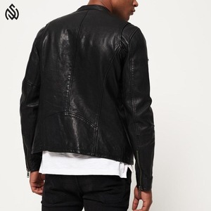 2025 meilleurs produits de vente à manches longues hommes veste en cuir haute qualité Style hommes en cuir veste d'hiver - Product Image 6