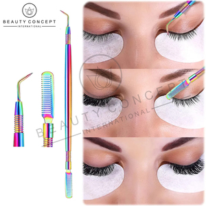 2026 Wholesale Rate <b>Lash</b> Lift Highest Quality Eyelash Lifter Tool with <b>Comb</b> Eye <b>Lash</b> Lifting Tools Rainbow Colors Eco-Friendly - Product Image 4
