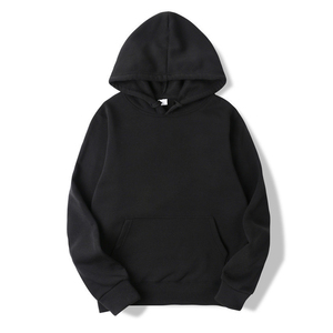 Sweat à capuche surdimensionné personnalisé de couleur et de logo Sweat à capuche pour hommes Sweat à capuche de couleur unie pour tricoté imprimé de haute qualité - Product Image 1