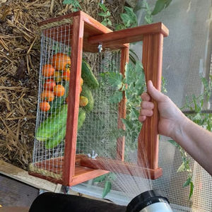 Panier à fruits pour comptoir de cuisine panier métallique suspendu mural empilable avec crochets de suspension banane par FWE - Product Image 4