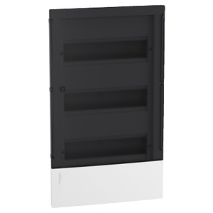 Per SCHNEIDER ELECTRIC Mini Pragma Contenitore da Incasso MIP22312S 3 X 12 Moduli con Porta Fumé - Product Image 1