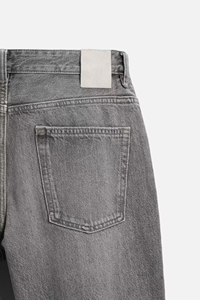 Pantalones Vaqueros de Mezclilla con Logo Personalizado, Estilo Urbano, Lavado, Color Nuevo, para Hombre - Product Image 6