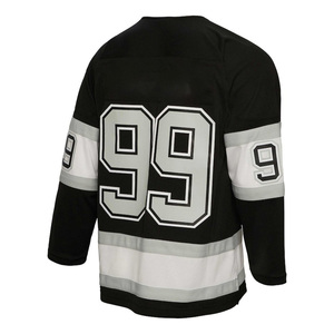 High Quality Custom Hockey Jerseys OEM Service Sublimated Team Uniforms Blank Referee Jerseys Sewn Patterns <b>Ice</b> Hockey Jersey - Product Image 5