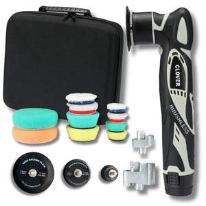 Clover <span class=keywords><strong>Petite</strong></span> <span class=keywords><strong>Polisseuse</strong></span> NANO Y <span class=keywords><strong>Polisseuse</strong></span> de voiture sans fil sans brosse 2000-5500 Rpm <span class=keywords><strong>Polisseuse</strong></span> d'orbite aléatoire pour détaillant de voiture - Product Image 1