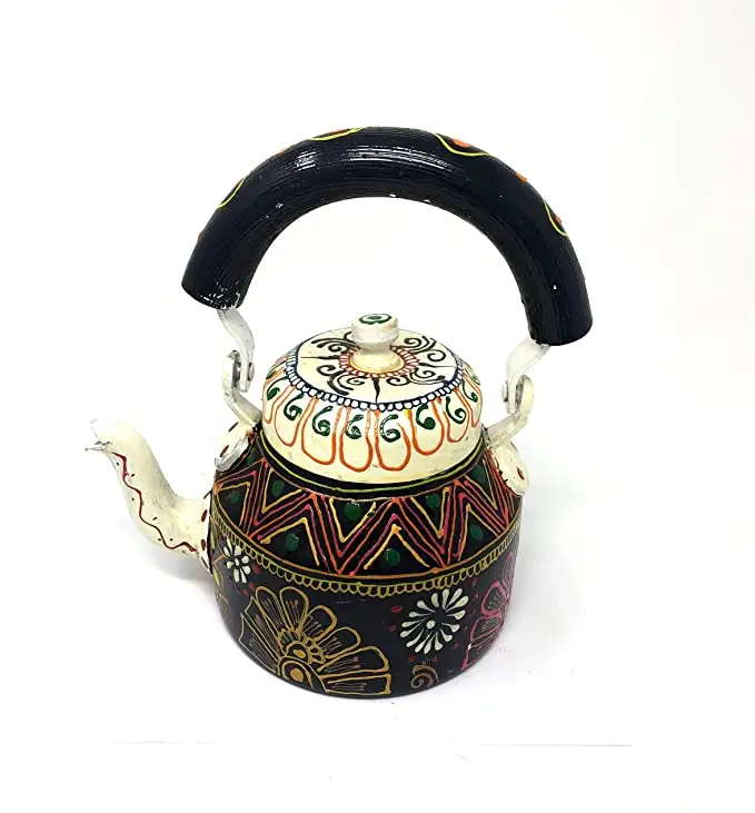 Bollitore da tè king international Indian Royal design design unico e colore smalto per uso domestico bollitore da cucina