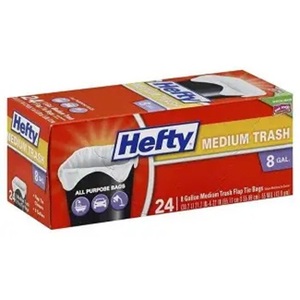 ถุงขยะอเนกประสงค์ขนาดใหญ่ Hefty Easy Flaps ไม่มีกลิ่น 30 แกลลอน 40 ใบ - Product Image 5