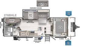 2022 Used F-o-r-e-s-t Surveyor 276BHLE Camping Cruiser Mobile Home Car <b>Motorhomes</b> Tent <b>Motorhome</b> rooftop campers truck - Product Image 6