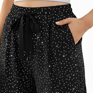 Nouvelle Collection 2026 : Pantalons et Jupes en Coton Molletonné avec Strass pour Femmes – Style Urbain Tendance, Fabrication Haut de Gamme - Product Image 5