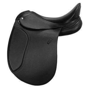 Monturas de doma inglesa de cuero genuino de calidad superior con árbol de plástico personalizable duradero para montar a caballo Gaited - Product Image 1