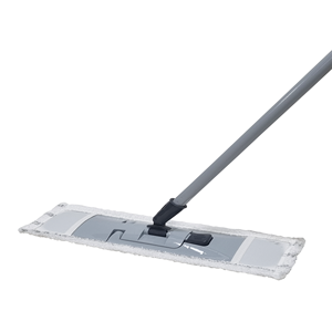 ไม้ถูพื้นไมโครไฟเบอร์แบบแบนขนาด 40 ซม. พร้อมด้ามอลูมิเนียม ดูดซับน้ำได้ดี พร้อมผ้าถูพื้น - Product Image 5