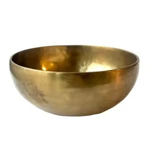 Cuenco de Metal de diseño con acabado de oro hecho a mano con textura única, Ideal para decoración de centro de mesa de comedor - Product Image 5