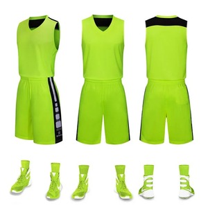 ชุดเสื้อบาสเก็ตบอลน้ำหนักเบาระบายอากาศได้ดี พิมพ์ชื่อและหมายเลขของคุณเอง ชุดกีฬาทีมสำหรับผู้ชายและผู้หญิง - Product Image 4