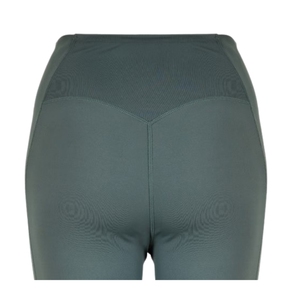 Women's <b>High</b>-<b>Waisted</b> Seamless Spandex/Nylon <b>Leggings</b> Eco-Friendly Breathable Quick Dry <b>Tummy</b> <b>Control</b> Yoga Workout Shorts - Product Image 6