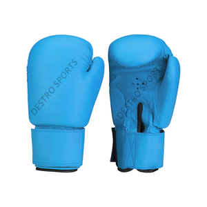 Gants de boxe thaï en cuir pu pour équipement d'entraînement prix de gros LOGO personnalisé et couleur - Product Image 1