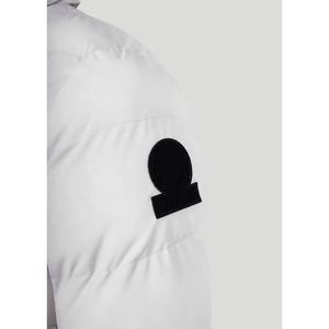 Chaqueta acolchada con capucha y cremallera personalizada OEM para hombre, acolchado grueso abrigo de invierno, abrigo de gran tamaño acolchado con burbujas y cuello levantado, venta al por mayor - Product Image 3