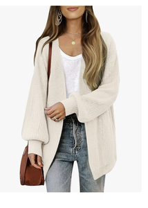 NEW ARRIVAL CUSTOM LOGO DIRECT FACTORY BANGLADESH WOMENS OVERSIZED <b>CHUNKY</b> <b>CARDIGAN</b> SWEATERS OPEN FRONT <b>LONG</b> <b>CARDIGANS</b> WINTER - Product Image 6