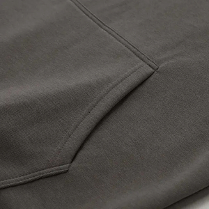 เสื้อฮู้ดซิปรูดซิปผ้าฟลีซผ้าฝ้ายน้ำหนักมากโอเวอร์ไซส์ - Product Image 2