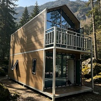 Villa en conteneur étanche à 5 chambres, préfabriquée sur 2 étages, norme australienne, pour l'Arabie Saoudite