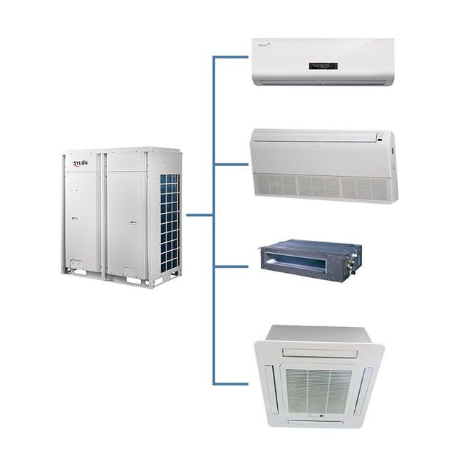 VRV VRF AC System Split Ac Commercial Inverter Central Ac Unit Air Conditioner Unit HVAC System for  Home