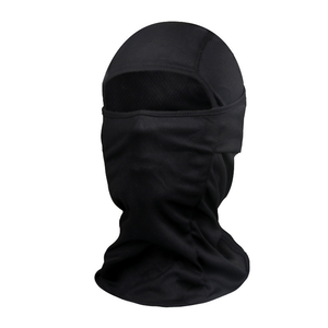 Cubierta de cara lisa en blanco Skimask One Hole Balaclava Máscara de esquí Color sólido 100% Poliéster Unisex Adultos para personalizar - Product Image 4