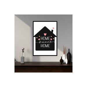 Grande taille 70x50cm Home Sweet Decto MDF Table Colorful Faded Quality Printing Frame Panneaux muraux et planches 237 - Product Image 3