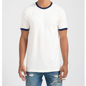 Camiseta de Verano de Color Sólido, Camisetas Extra Grandes para Hombre, Estilo Moderno, Diseño de Alta Calidad, Camisetas de Algodón para Hombre - Product Image 3