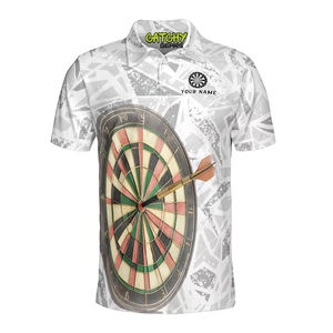 2024 maillots de sport de qualité supérieure en gros vêtements sublimés chemise de fléchettes pour hommes maillots de fléchettes personnalisés - Product Image 5