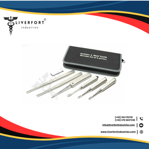 ชุดยกฟันหมาป่าสำหรับทำฟันม้า6ชิ้นทำจากสเตนเลสสตีลเครื่องมือสำหรับทำฟันหมาป่าสัตวแพทย์ - Product Image 3