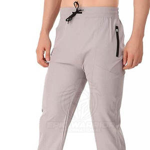 กางเกงวอร์มผู้ชายสไตล์ใหม่สำหรับใช้งานกลางแจ้ง คุณภาพดีที่สุด สีพื้น - Product Image 6