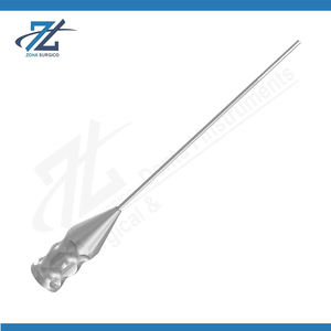 Cánula Lacrimal Harrison Butler de 38 mm (0,6 mm), Manual, de Acero Inoxidable Quirúrgico, Certificación CE, Instrumentos de Alta Calidad - Product Image 2