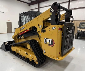 Chargeuse compacte sur chenilles Cat 275 XE avec attache de broyeur forestier, machine de construction compacte haute performance pour travaux lourds - Product Image 3