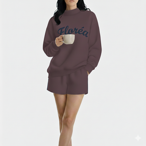 Comfort Wear Women Long Oversized Mockneck Pullover Casual Autumn/Winter Loose Fit Front Logo Street Fashion <b>Top</b> for Daily Use - Product Image 1