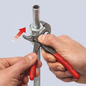 For KNIPEX Cobra Water Pump Pliers 150mm 30mm <b>Clamping</b> Width Polished Plastic Coating - Product Image 4