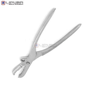 Pinzas ortopédicas manuales de acero inoxidable Farabeuf, abrazadera quirúrgica de sujeción ósea para cirugía de fractura, instrumento de seguridad MOL - Product Image 2