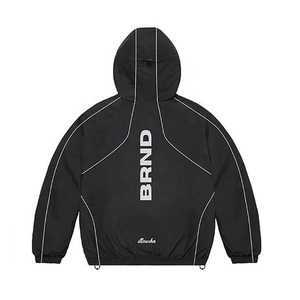 Custom <b>Men's</b> Waterproof Printed Nylon Windbreaker <b>Jacket</b> Shorts Set Lightweight Tracksuit 2 Piece Streetwear Sportswear <b>Summer</b> - Product Image 4