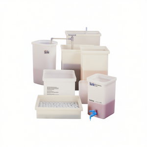 ขวดพลาสติกทรงสี่เหลี่ยมสำหรับอาหารและของเหลวเคมีจากบริษัท Burkle GmbH - Product Image 2