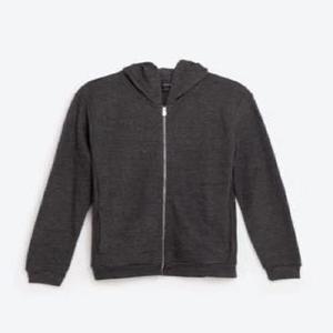 Sudadera con capucha de gran tamaño para hombre con logotipo personalizado grueso peso pesado 450-600 Gsm Terry Fabric Drop Shoulder sudadera para invierno liso teñido - Product Image 4