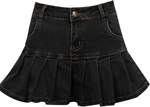 Nouveau Style de haute qualité femmes Denim droite genou longueur jupe décontractée respirant confortable broderie - Product Image 3