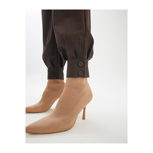 Pantalones Jogger para Mujer, Mezcla de Viscosa TR, Sin Forro, Sin Cinturón - Product Image 4