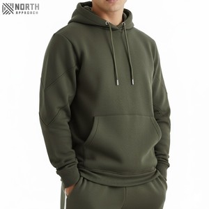 Sudadera con Capucha de Forro Polar para Hombre, Informal, de Invierno, de Gran Tamaño, Transpirable, de Secado Rápido, de Poliéster/Algodón, Nueva Colección 2025 - Product Image 2