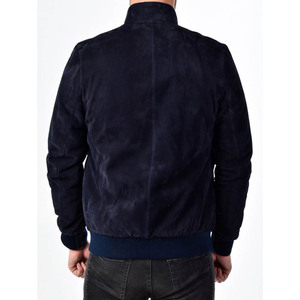 Nouveau 2023 vente printemps automne Cool clouté court noir Faux daim cuir camionneur Tan hommes daim camionneur veste - Product Image 6