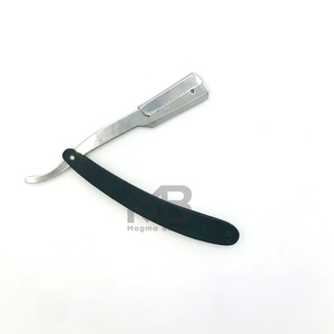 มีดโกนกำจัดขนแบบใบมีดเดี่ยวทำจากสเตนเลสอุปกรณ์เสริมโกนหนวดสำหรับผู้ชาย - Product Image 2