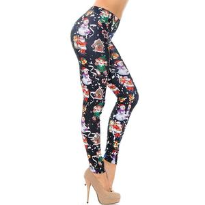 Mallas OEM BODY FIT sublimación de alta calidad para mujer, mallas de talla grande, transpirables, de cintura alta, al por mayor, mallas con logotipo personalizado - Product Image 2