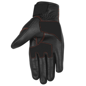 2025 venta al por mayor personalizar guantes de cuero para motocicleta deportes de carreras de invierno dedo completo montar pantalla táctil guantes de seguridad al aire libre - Product Image 2