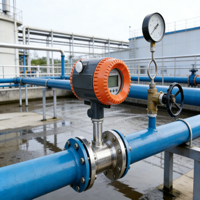 High Pressure Industrial Application Chemical Liquid Isopropanol Hydraulic Oil Volumetric Turbine Flow Meter