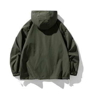 Vestes coupe-vent pour hommes de haute qualité Polyester matériel chaud et lisse hommes vestes coupe-vent dernière arrivée veste pour hommes - Product Image 3