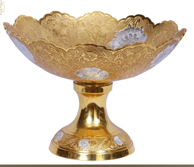 Antique Look Brass Bowl New Design Brass Bowl For Dinnerware Serving Fruits High Quality Best Handmade Finishing Bowl