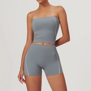 Sujetador deportivo transpirable Top Fitness mujeres sujetador extraíble acolchado Deporte Sujetador correr gimnasio sin costuras Push Up sujetadores - Product Image 4